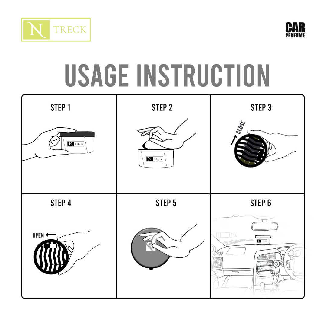 N Treck Begin Car Perfume
