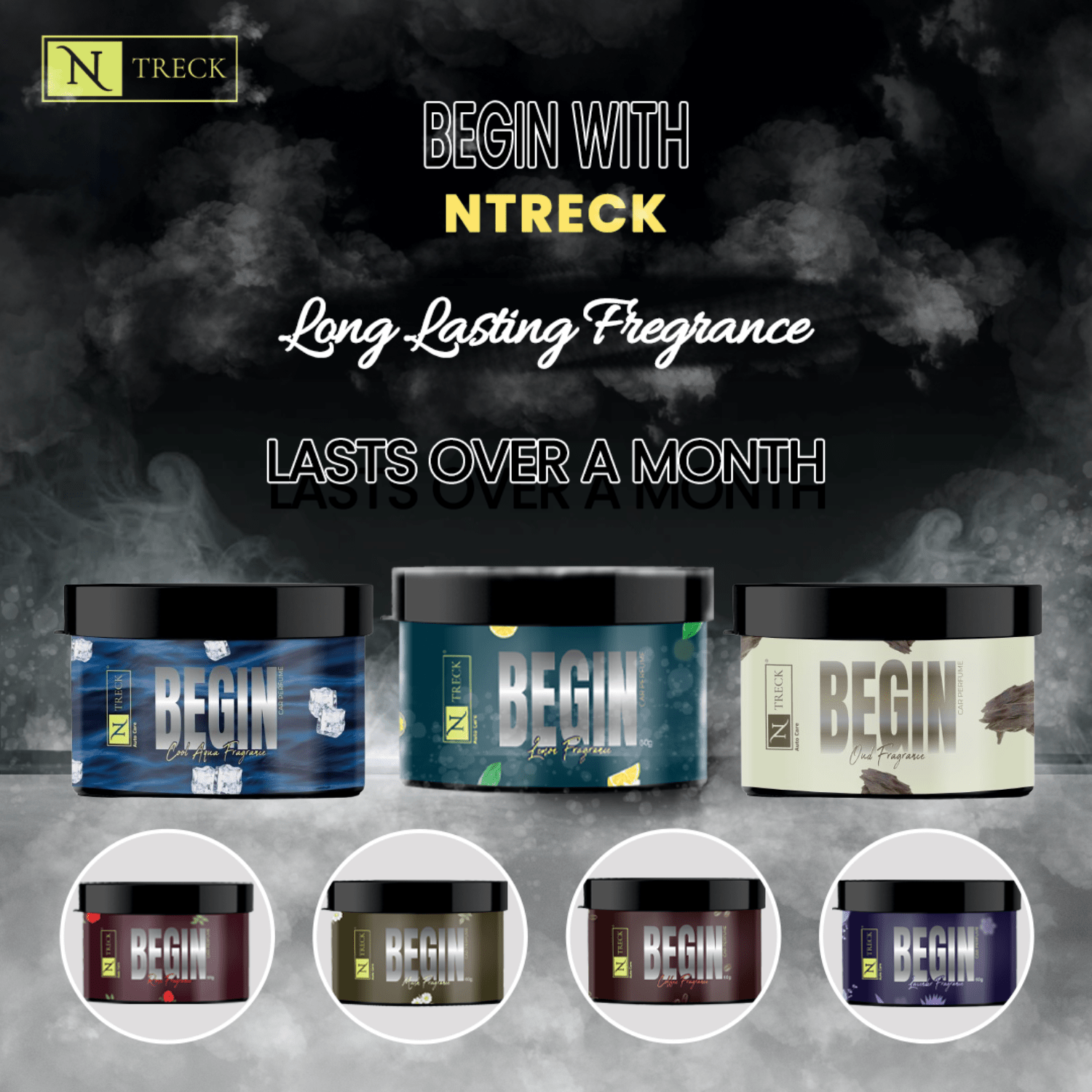 N Treck Begin Car Perfume