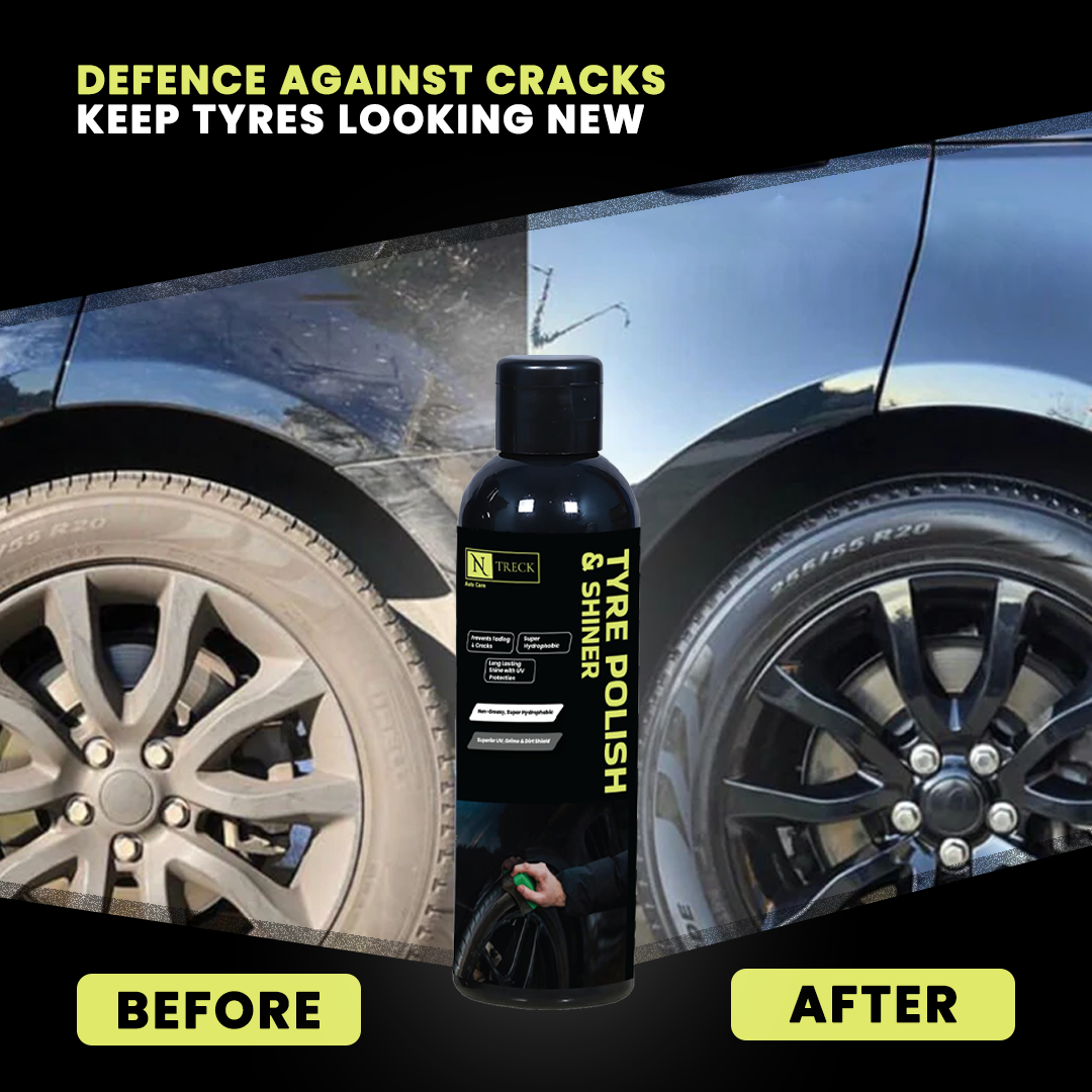 NTreck Tyre Polish for Car & Bike