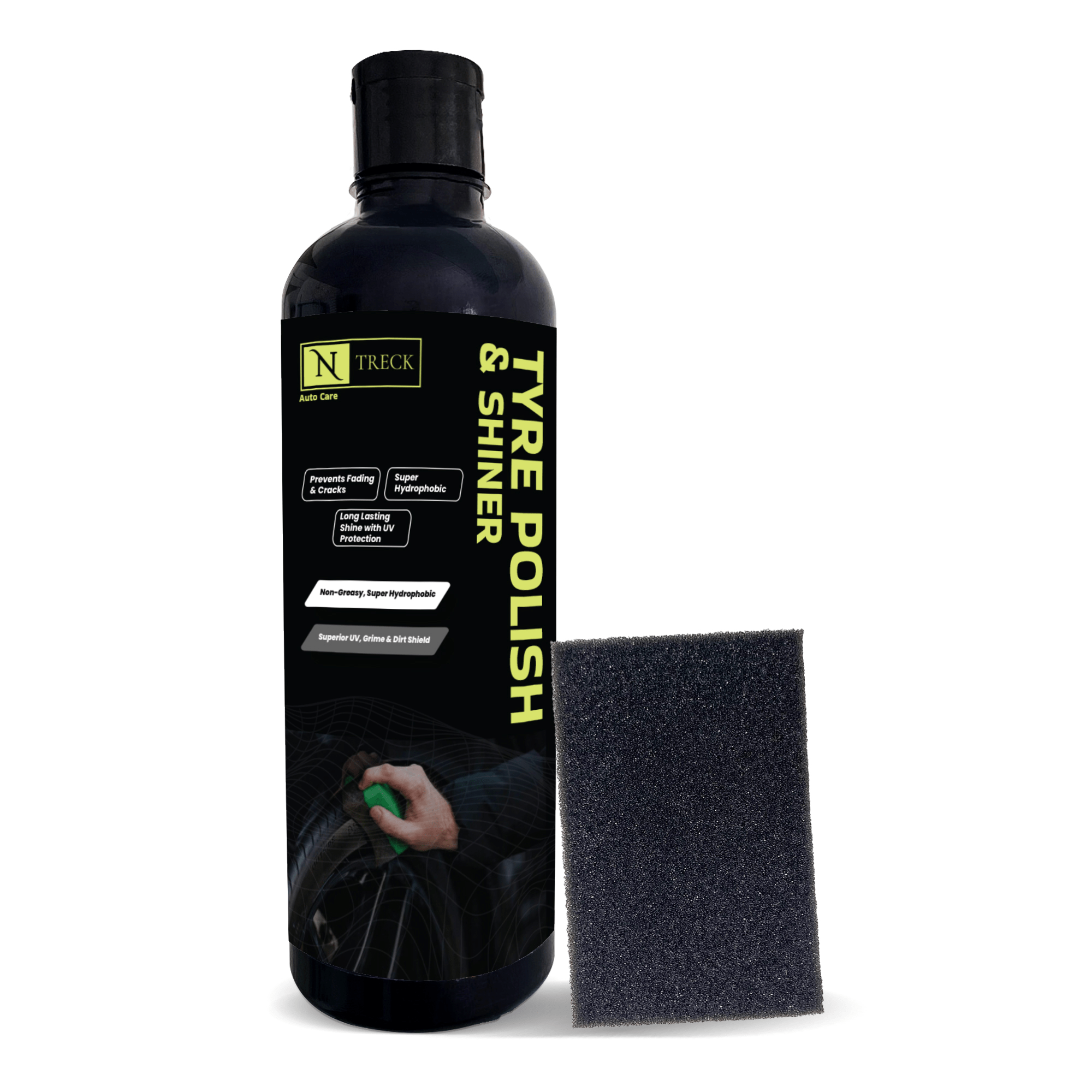NTreck Tyre Polish for Car & Bike