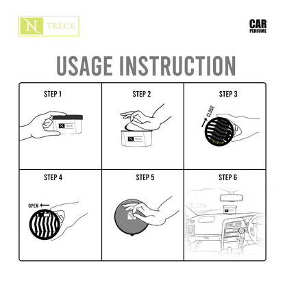 N Treck Begin Car Perfume