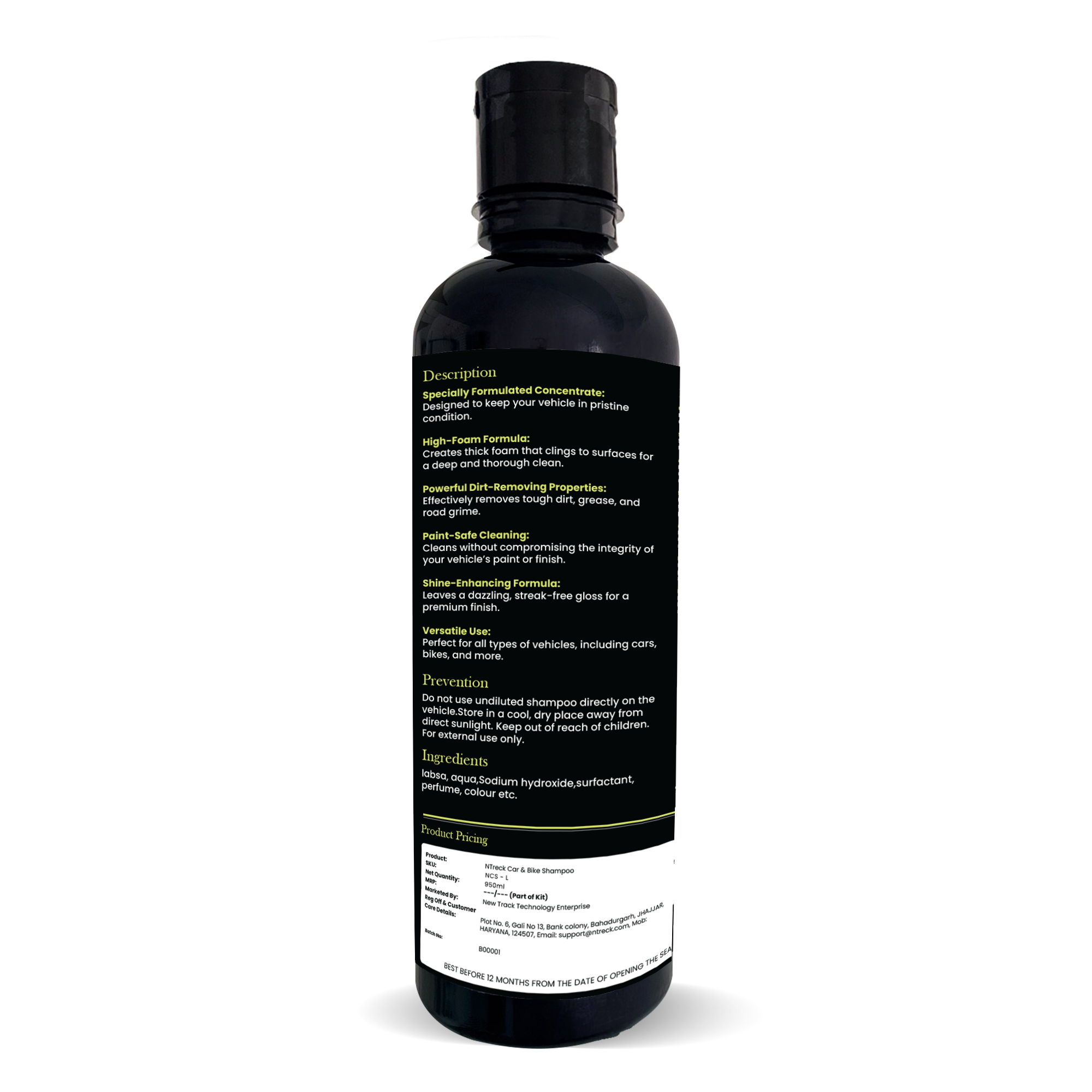 NTreck Car &amp; Bike Shampoo