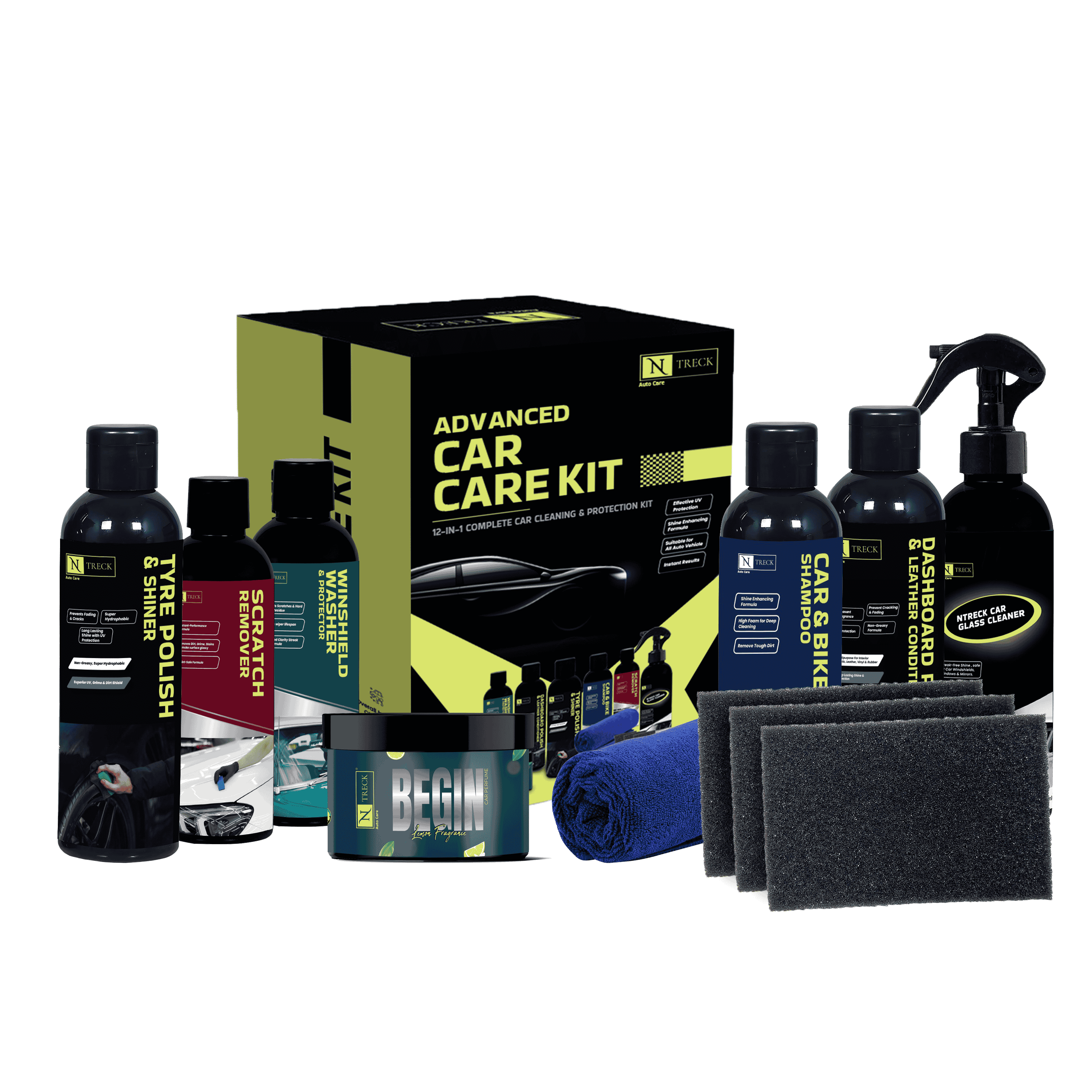 NTreck Advanced Car Care Kit