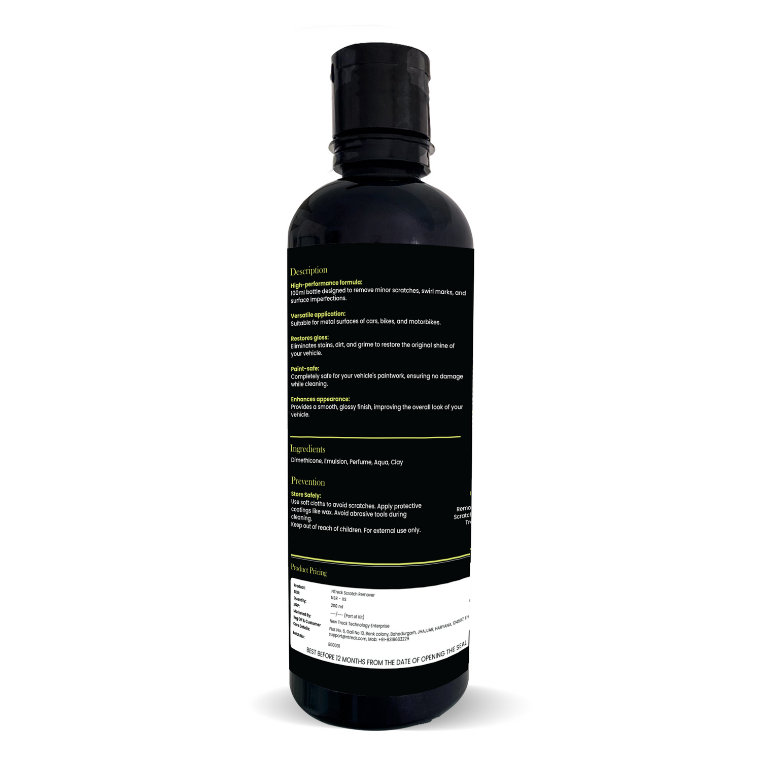 NTreck Scratch Remover – 200ml